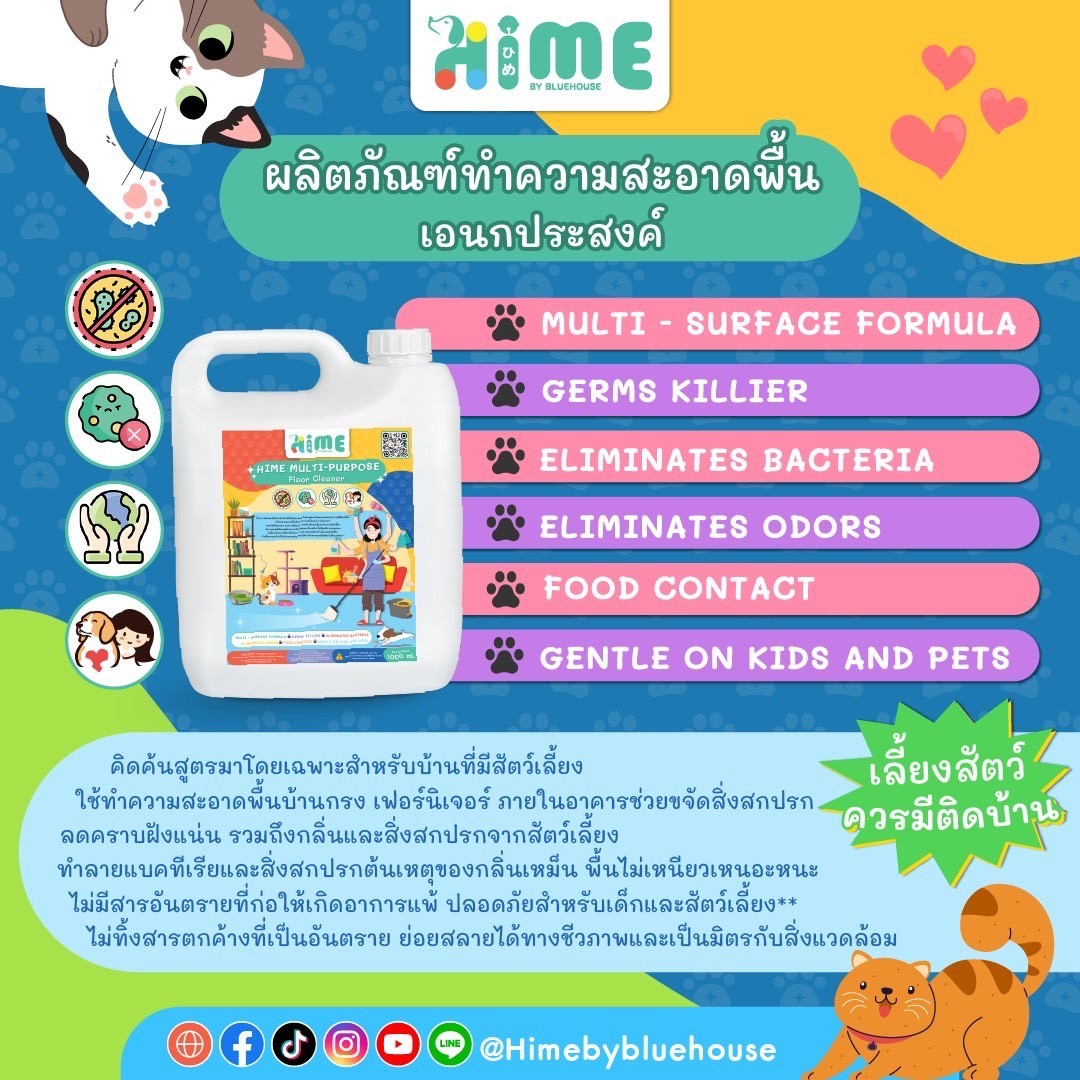 Hime Multi Purpose Floor Cleaner